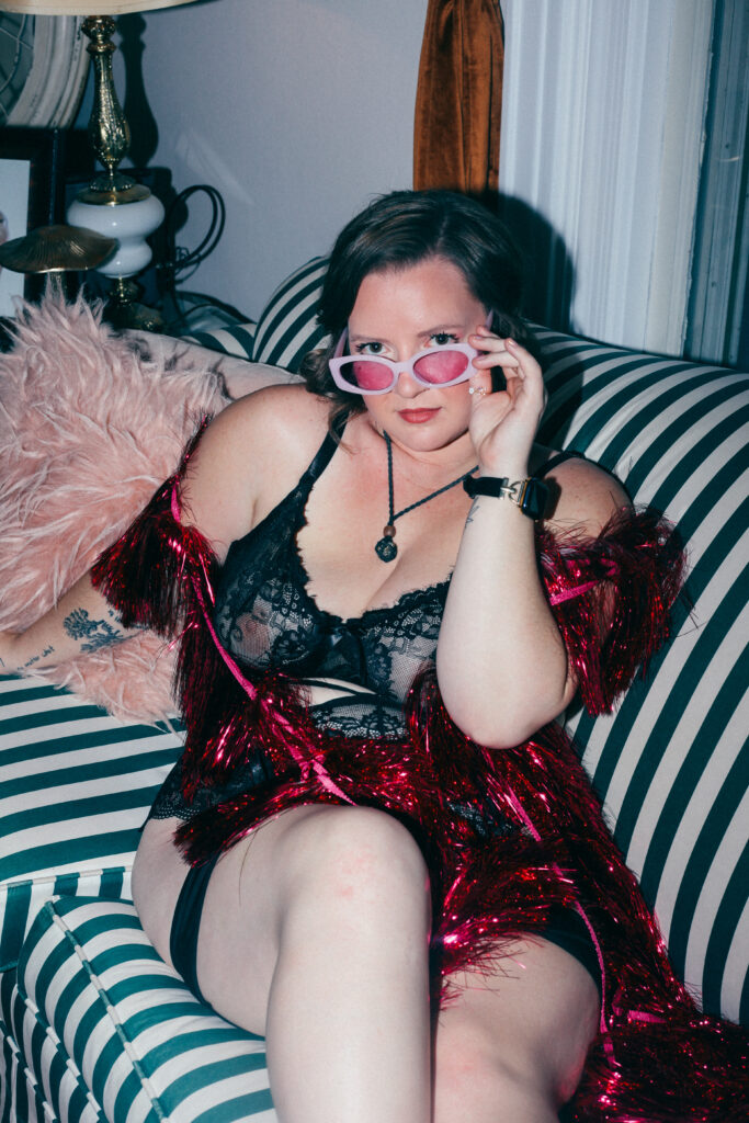 ali self-love boudoir session lingirie in-home photoshoot
